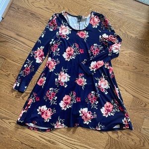 Women’s Long Sleeve Tshirt Dress